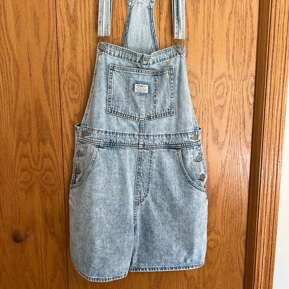 Levi denim overalls